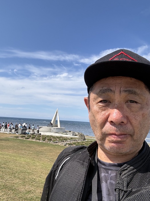宗谷岬での記念写真