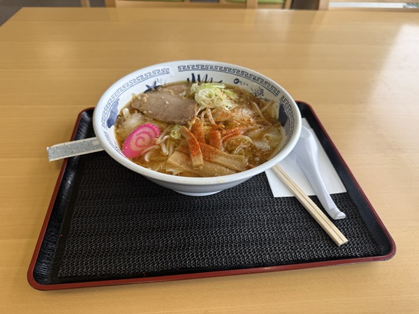 8月26日の移動中に食べたラーメン